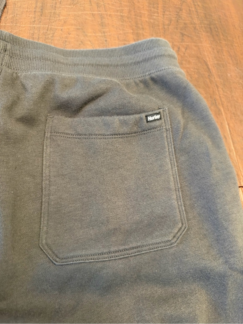 Hurley Men’s XL Black Charcoal Gray Fleece Jogger Sweatpants